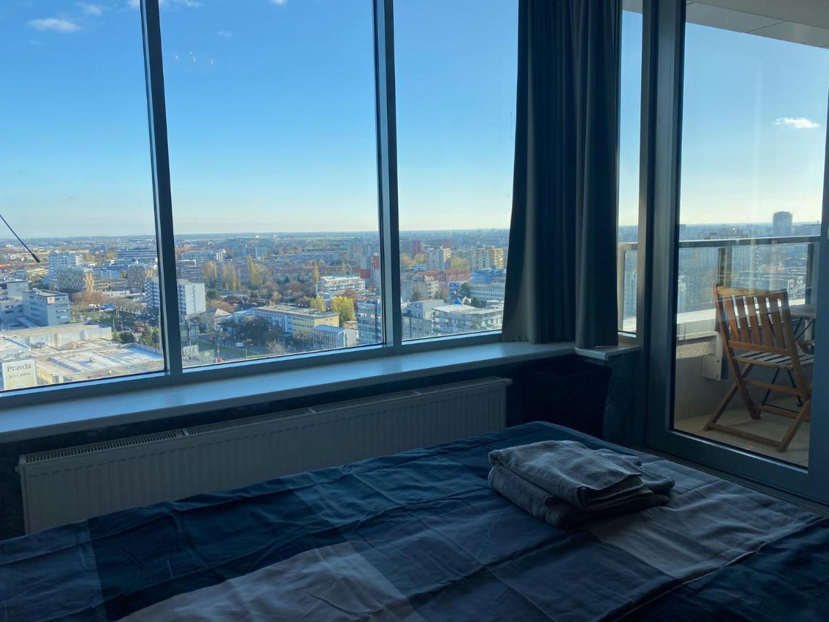 브라티슬라바 Fantastic View From The 20Th Floor 아파트 외부 사진